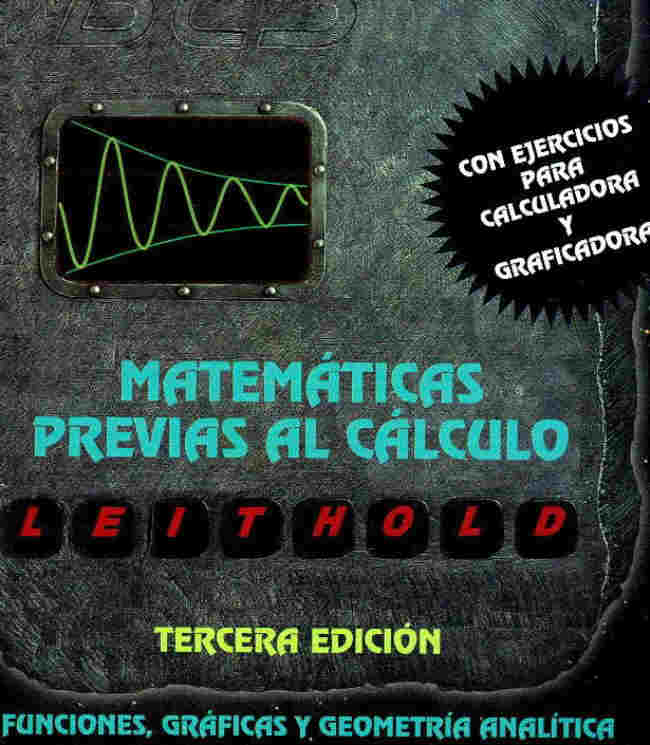 matematicas previas al calculo louis leithold 3 edicion